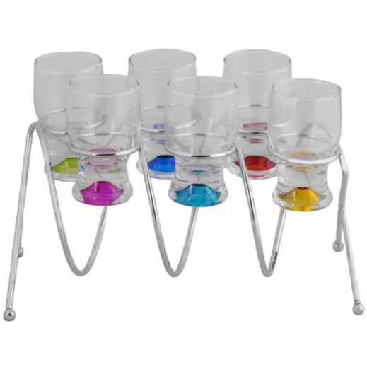Spiral Stand & Shot Glasses Display